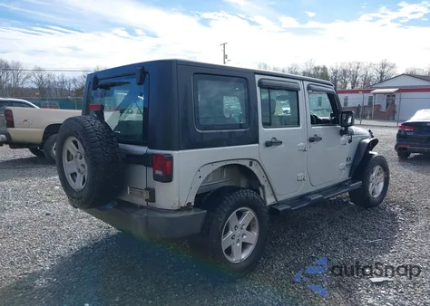 2008 Jeep Wrangler X z USA, uszkodzony, nr VIN 1J4FA24158L590559